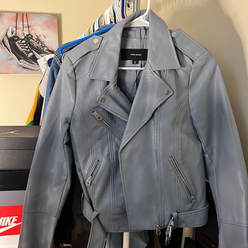 Leather jacket